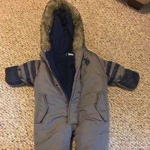 Ralph Lauren infant boy snowsuit 6-9months